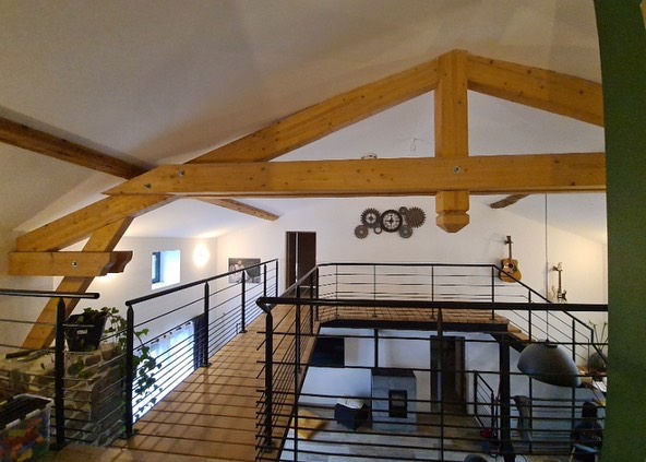 Mezzanine – structure apparente